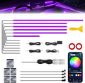 RGB Acrylic Interior Car LED Strip Light by MAODANER