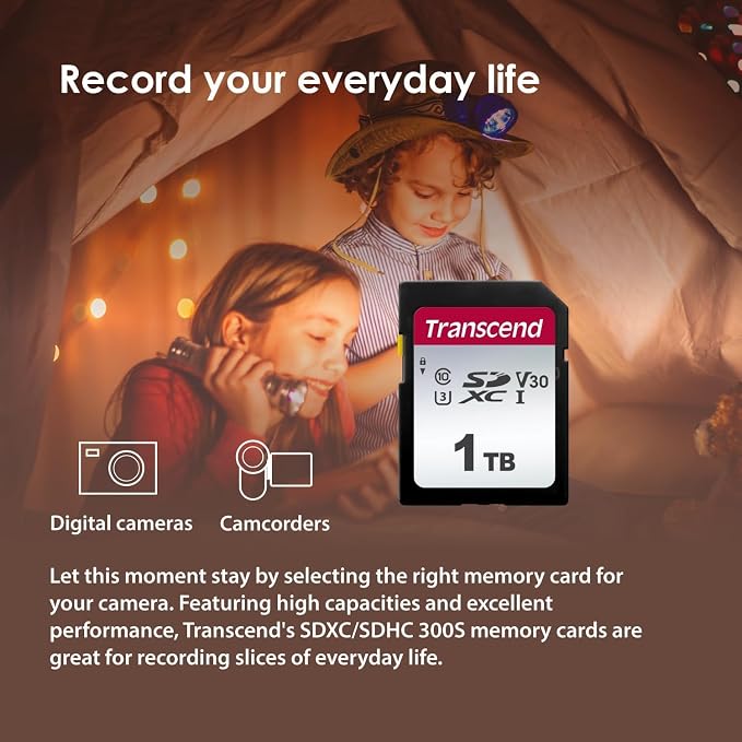 Transcend SDC300S 32GB SDHC SD Card, Compatible - Image 4