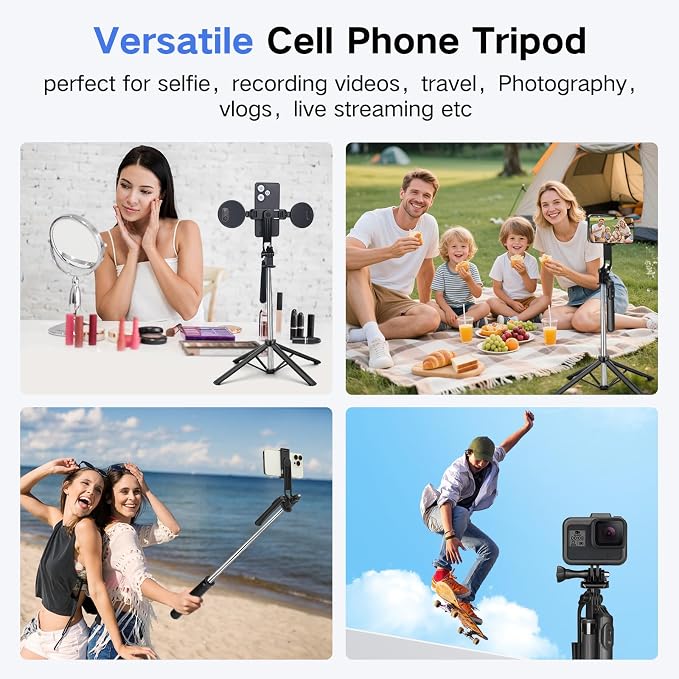 Metal Selfie Stick Tripod for iPhone - Image 5