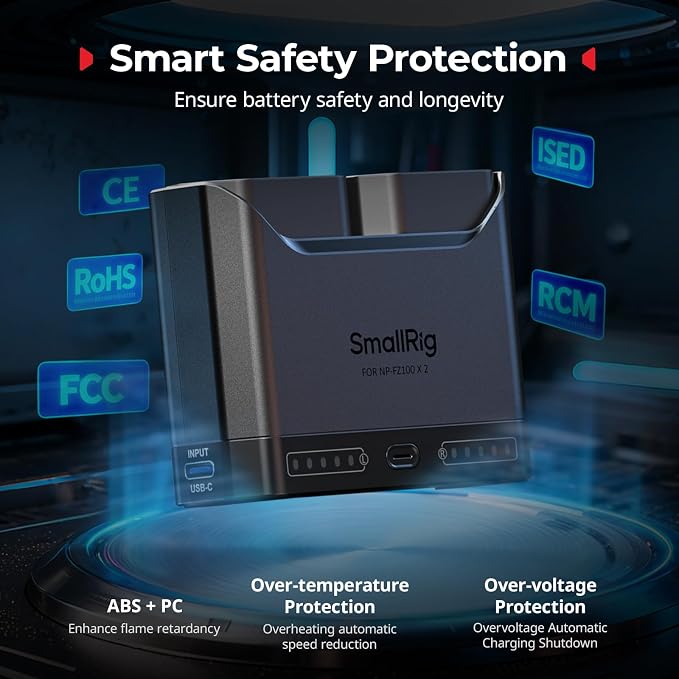 SMALLRIG NP-FZ100 Camera Battery Set - Image 7