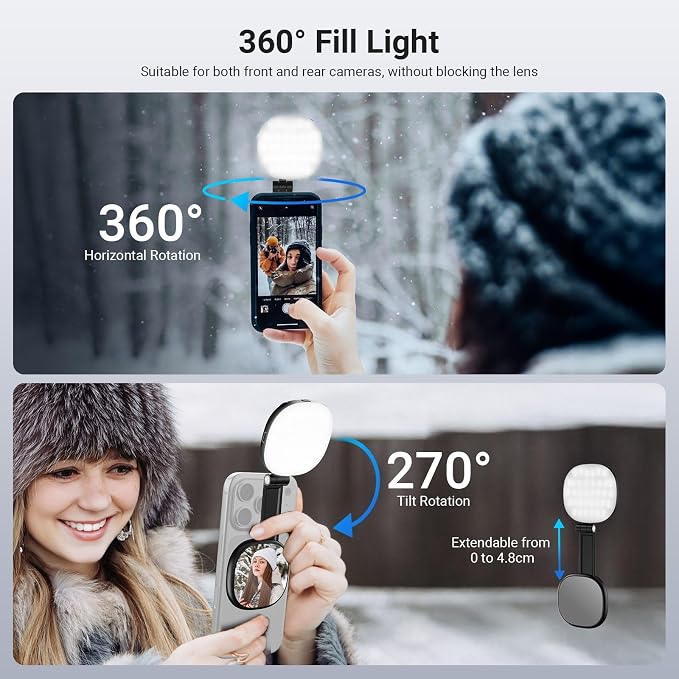NEEWER Basics Magnetic Selfie Light Compatible - Image 4
