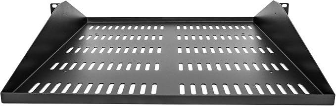 StarTech.com 2U Server Rack Shelf, Center Mounted Universal Vented Rackmount - Image 4