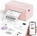 KNAON Bluetooth Thermal Shipping Label Printer, 4x6 Portable Thermal Address by KNAON