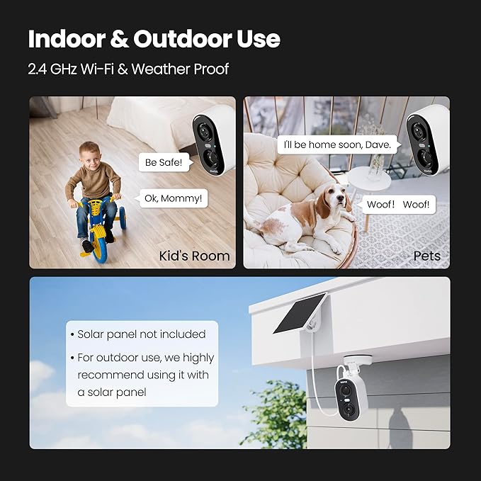 Kiwibit Security Cameras Wireless Outdoor, 2K Outside Camera - Image 6