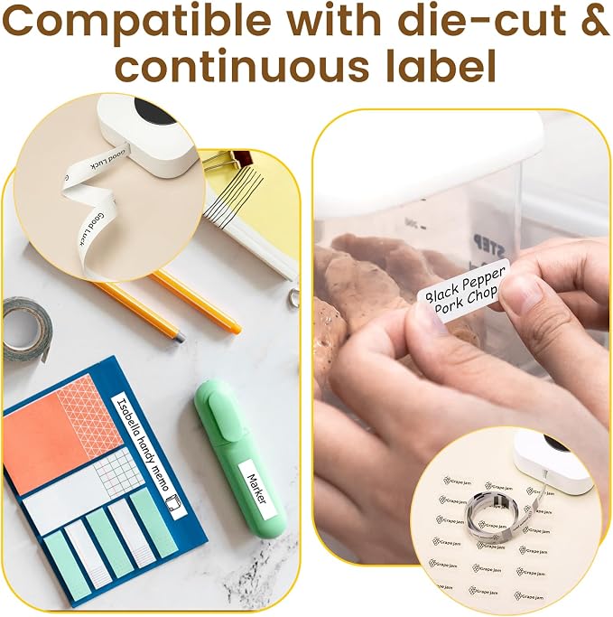 Phomemo Label Maker, D30 Bluetooth Mini Label Maker Machine, Small Portable - Image 8
