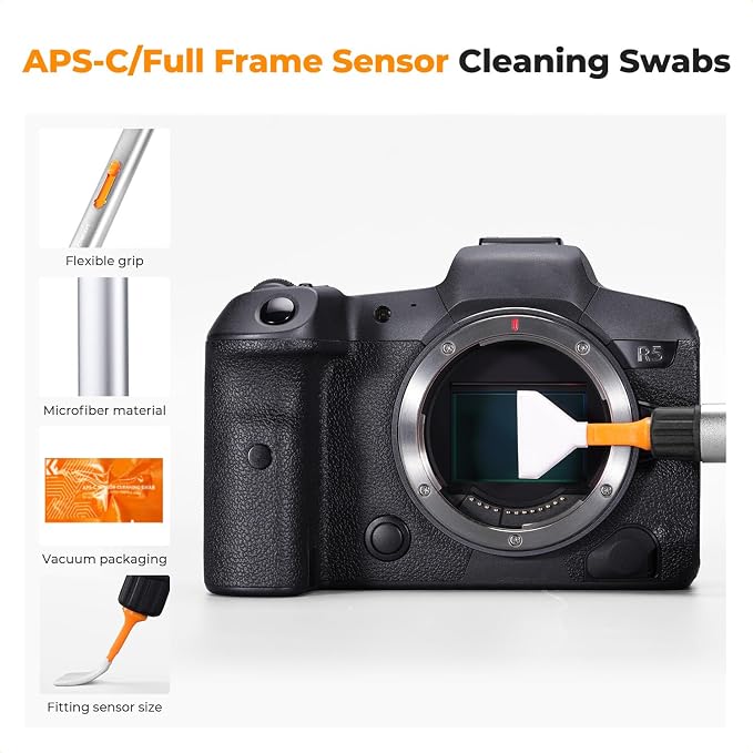 K&F Concept Versatile Switch Lens Cleaning Pen, Replaceable Pen Tip - Image 4