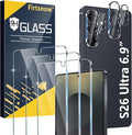 firtstnow 3 Pack for Samsung Galaxy S26 Ultra Screen Protector Tempered Glass + by Unknown