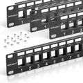 Sokqovt 24 Port Blank Keystone Patch Panel by Unknown