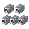 RJ45 Coupler, 5 Pack Ethernet Adapters Female to Female, Ethernet Cable by ECJTU-US