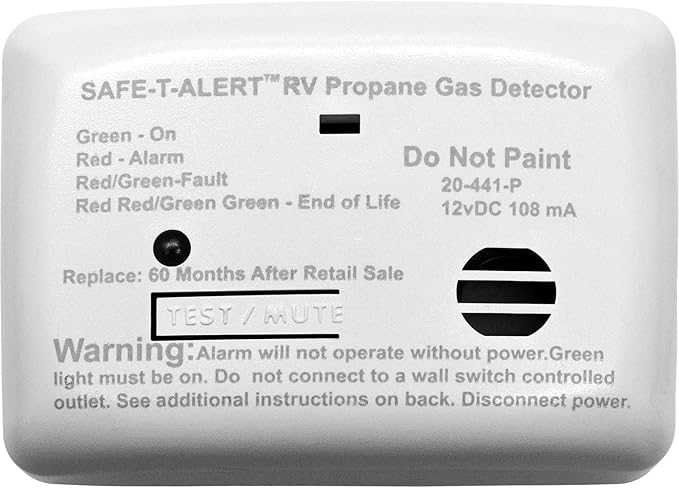 Safe T Alert 20 Series Mini LP Gas Alarm by SafeTAlert