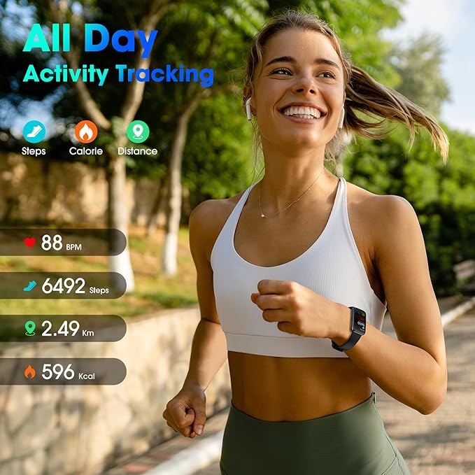 Long Battery Pedometer Watch 14 Days Battery Life, Slim Design No App/Phone - Image 5