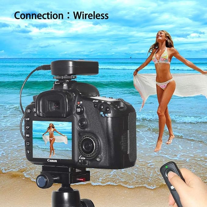 Pixel 2.4GHz Digital Wireless Remote Shutter Release oppilas E3 - Image 3