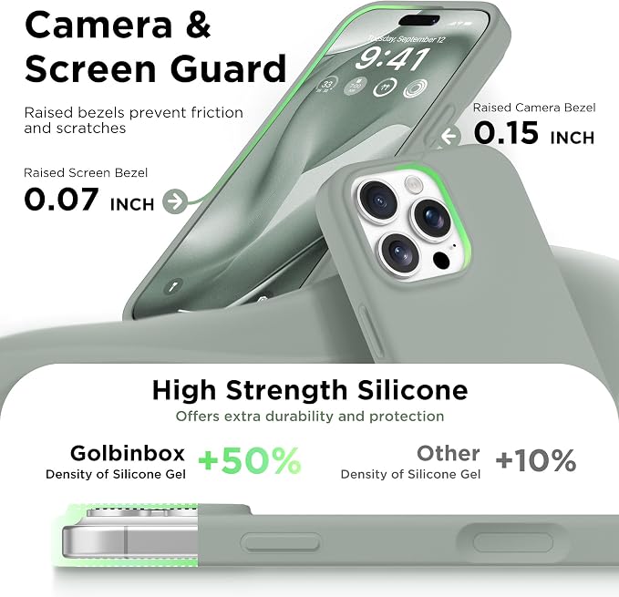 GolbinBox Magnetic for iPhone 16 Pro Max Case, Compatible - Image 5