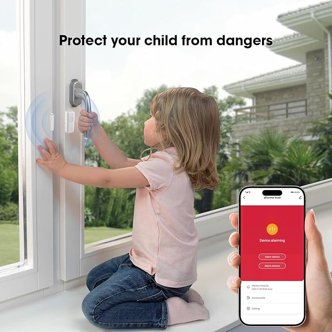 PGST Home Security Systems for House, Wireless Home Security Alarm System - Image 5