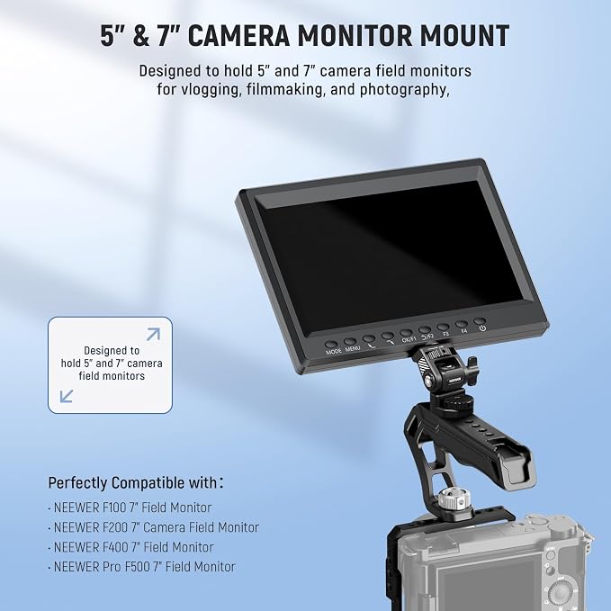 NEEWER Field Monitor Mount Monitor Holder - Image 2