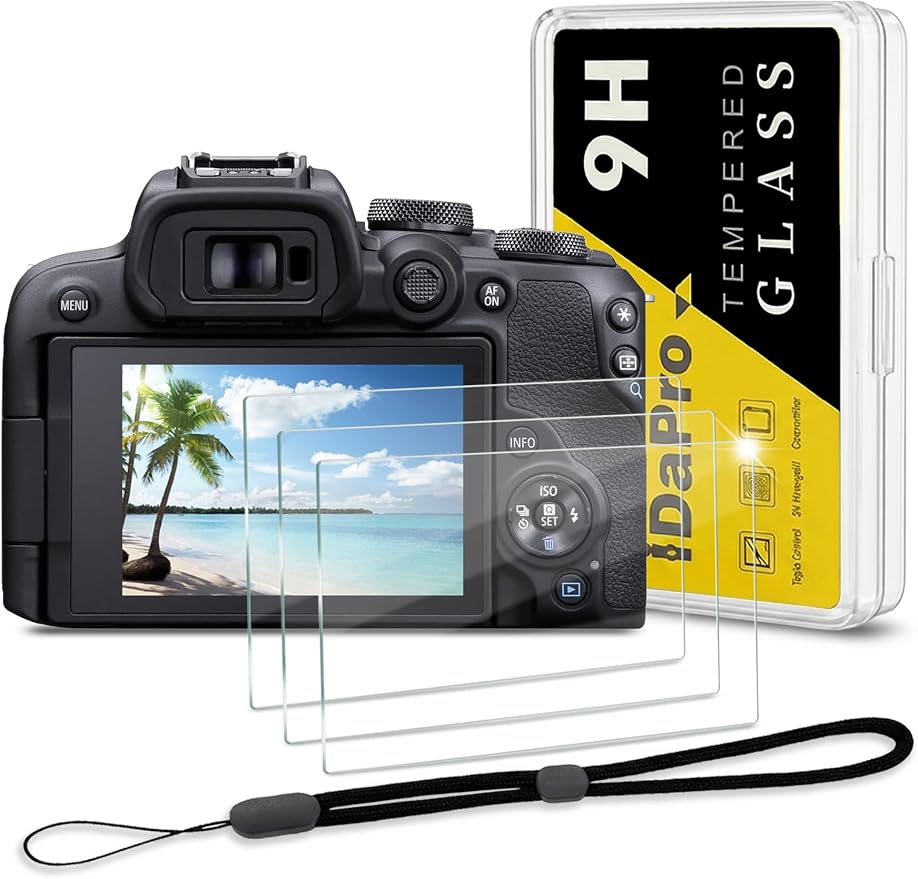iDaPro Screen Protector for Canon EOS R50 V R50V/EOS R100 /EOS R10 + Hand by ScreenProtectorExpert