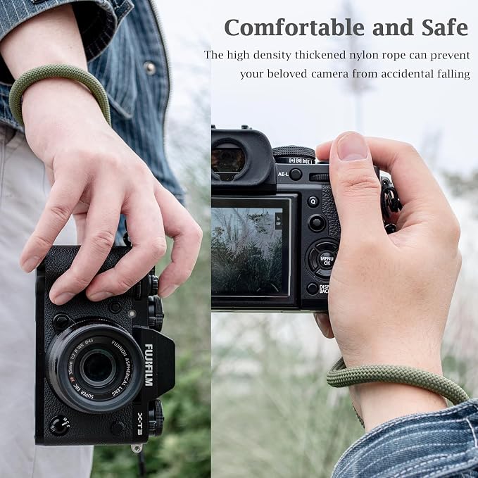 VOVMOEYA Camera Wrist Strap Rope, Camera Hand Strap Compatible - Image 4