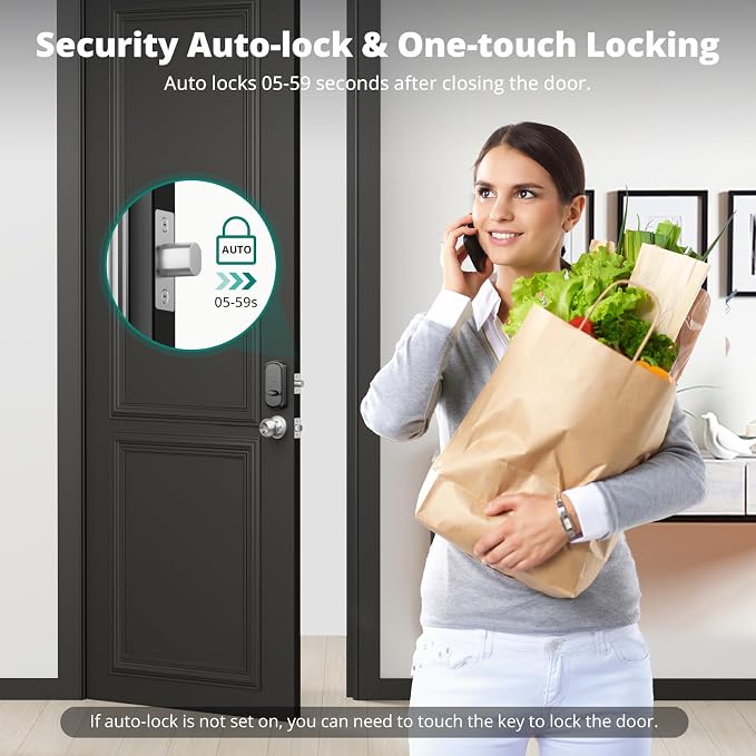 AkaGear DS10 Pro Keyless Entry Door Lock - Image 3