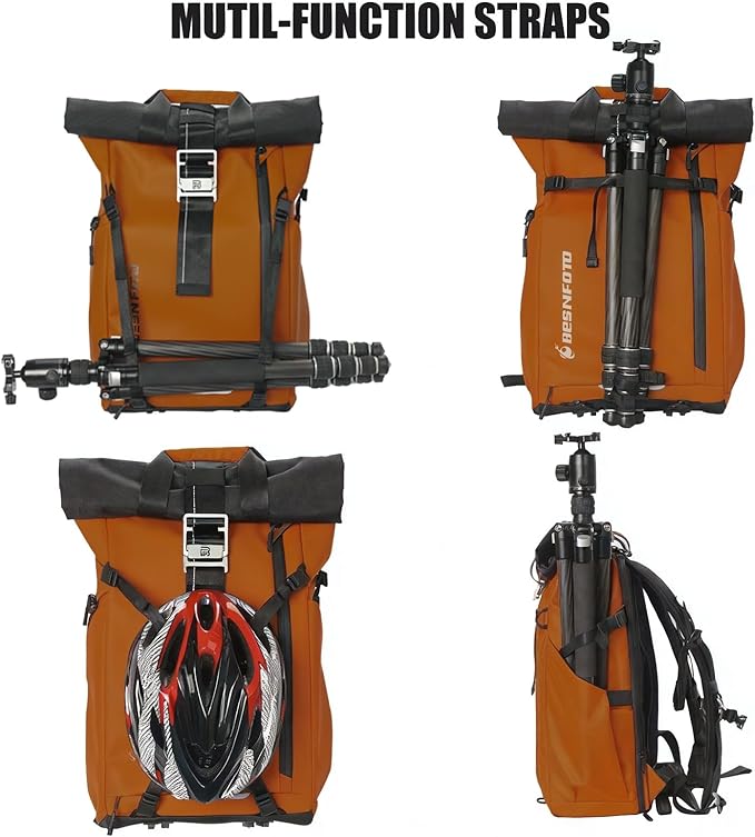 Besnfoto Camera Backpack, Waterproof Travel Camera Bag - Image 4