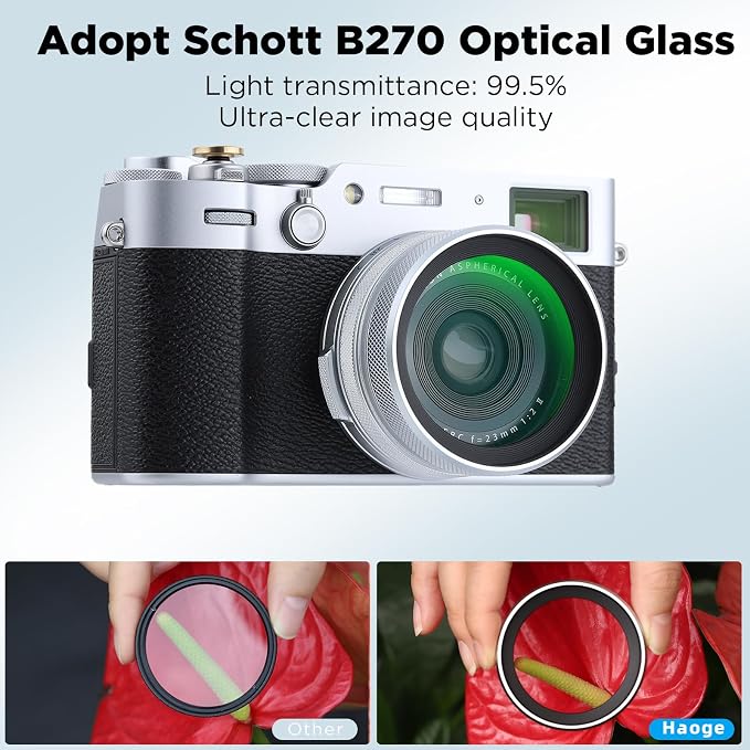 Haoge LUV-X54W Metal Lens Hood - Image 3