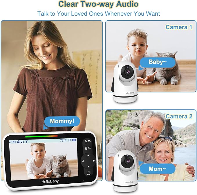 HelloBaby Video Baby Monitor - Image 4