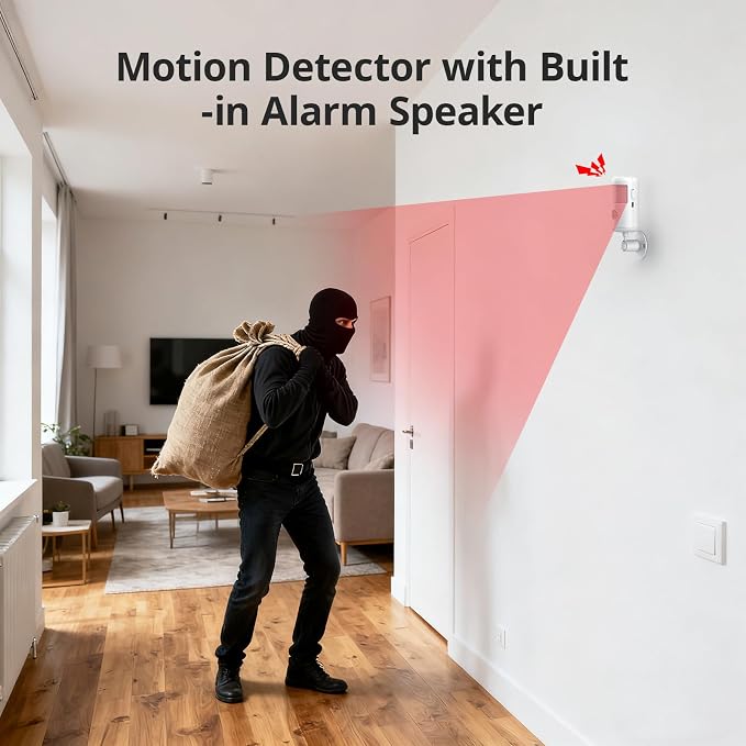PGST Home Security System, Keyboard WiFi+GSM/4G Wireless Alarm System - Image 5