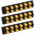 3-Pack 12 Simplex ST Fiber Patch Panel by Duogaliaopticalfiberproduct