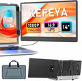 KEFEYA Laptop Screen Extender, 1080P FHD IPS Monitor Extender by KEFEYA
