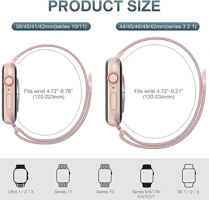 Original Stainless Steel Mesh Loop Compatible - Image 2