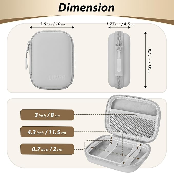 Digital Camera Case for CAMKORY, KODAK PIXPRO FZ45/FZ55, Canon IXUS 285 HS - Image 2