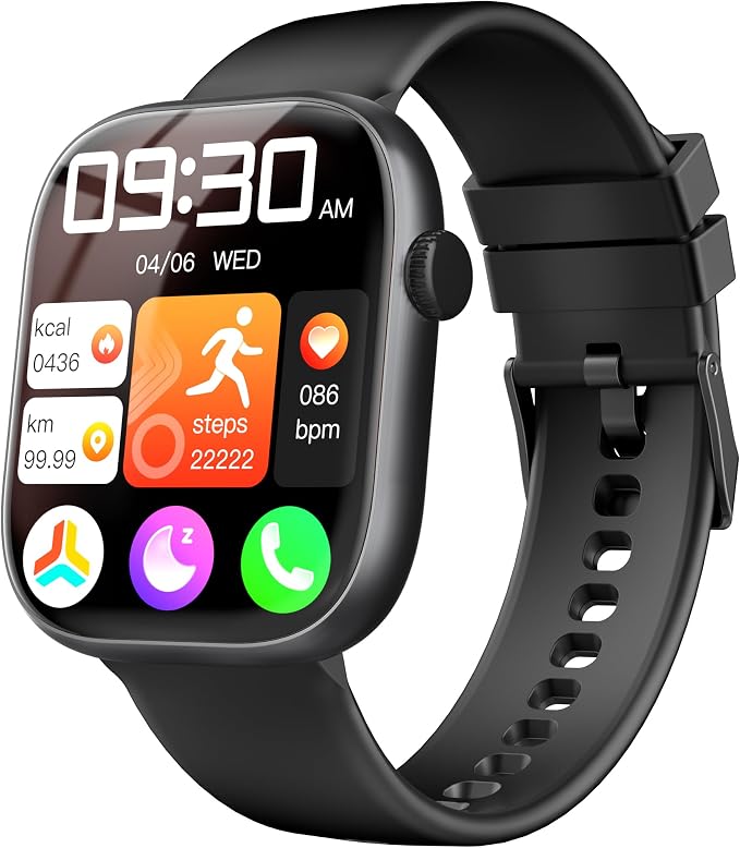 Smart Watch for Women Men, Fitness and Sleep Trackers by KIPTUMTEK