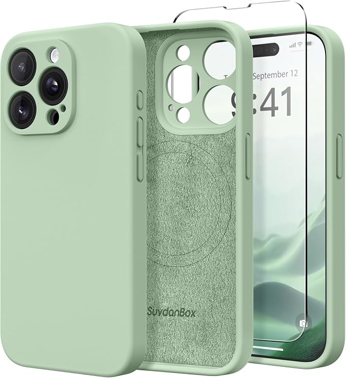 Magnetic for iPhone 15 Pro Case, Compatible by SUYDANBOX