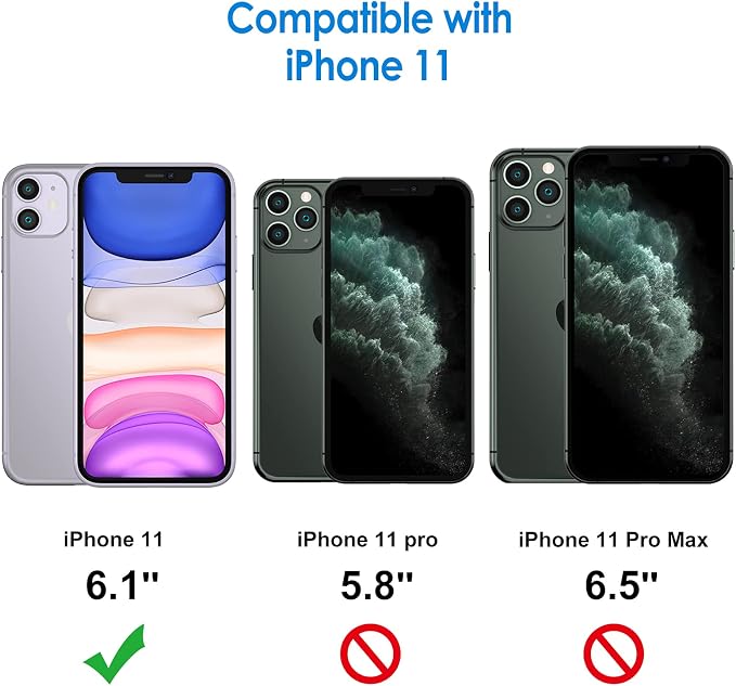 JETech Screen Protector for iPhone 11 6.1-Inch - Image 2