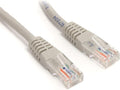 StarTech.com Cat5e Ethernet Cable - 50 ft - Gray - Patch Cable - Molded Cat5e by StarTech