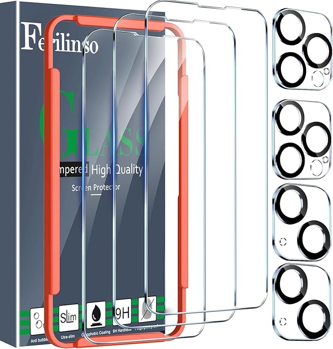 Ferilinso 3 Pack Screen Protector by Ferilinso