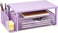 Spacrea Desk Organizer and Accessories, Computer Monitor Stand Riser by Spacrea