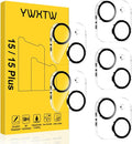 YWXTW [5 Pack Designed for iPhone 15 Camera Lens Protector, for iPhone 15 Plus by YWXTW
