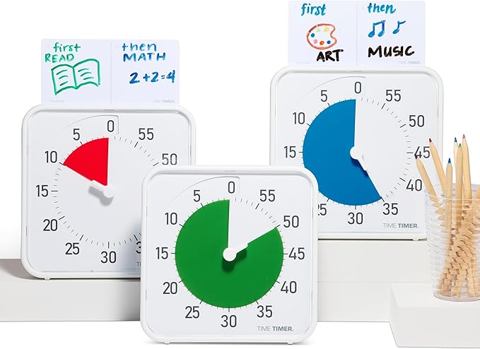 Time Timer Original 8" Visual Countdown Timer – Medium 60-Minute Classroom - Image 5