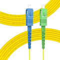 FLYPROFiber- OS2 Single Mode Fiber Patch Cable, 10m/33ft SC/UPC to SC/APC Fiber by FLYPROFiber