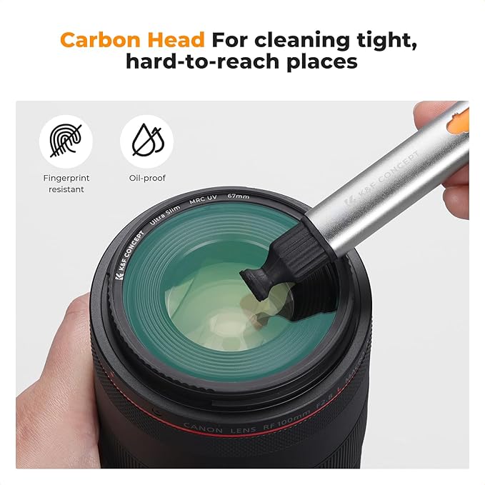 K&F Concept Versatile Switch Lens Cleaning Pen, Replaceable Pen Tip - Image 6