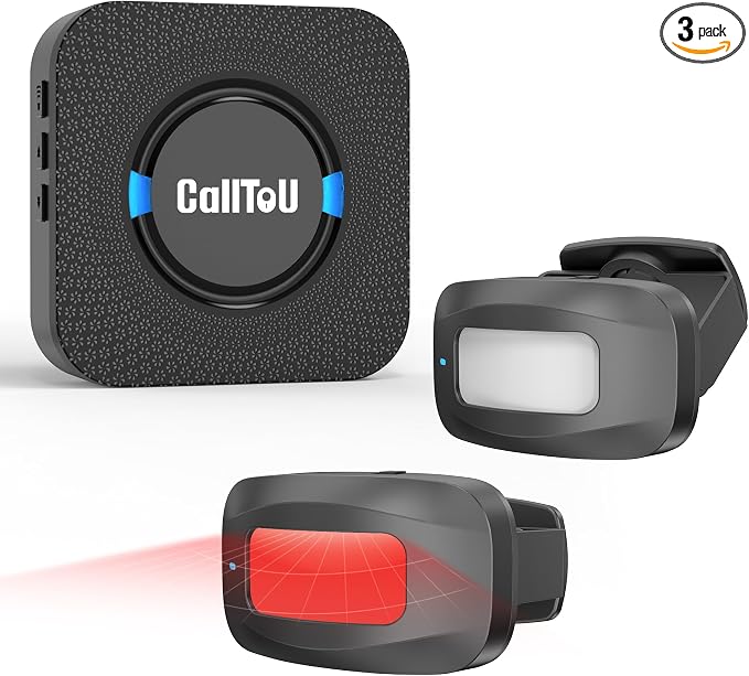 Dual Motion Sensor Bed Alarm for Elderly Care by CallToU