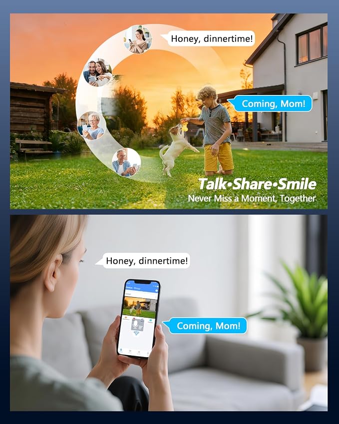 Outdoor WiFi Security Camera 3MP, PTZ Pan Tilt - Image 4