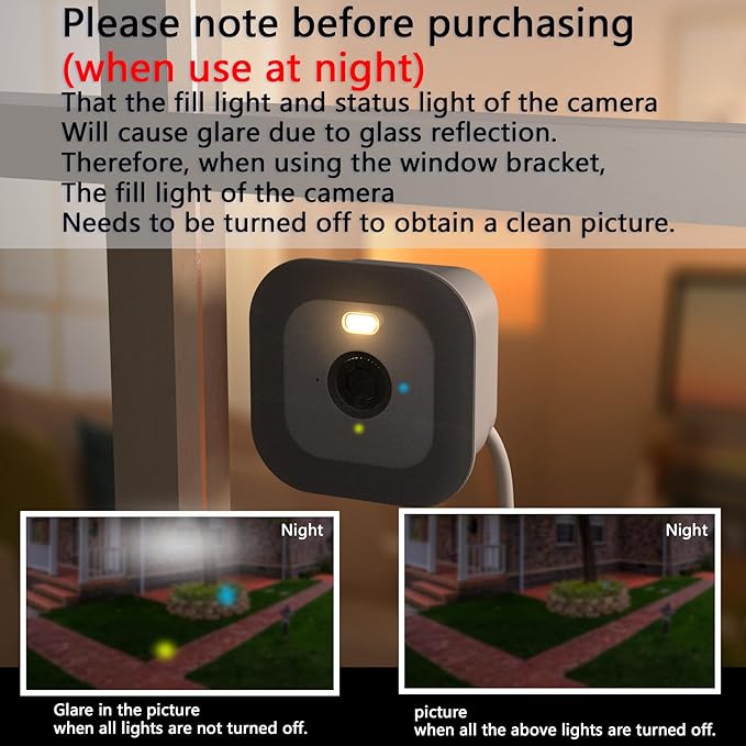 2 Pack Window Mount for Blink Mini 2, Blink Mini 2K+ Camera, Adhesive Camera - Image 6