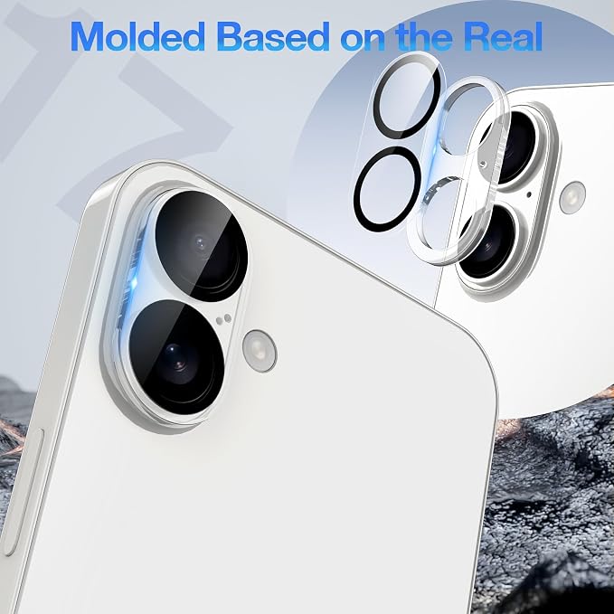 WHPXJY 2025 New Upgrade for 3 pack iPhone 17 Camera Lens Protector-Tempered - Image 5
