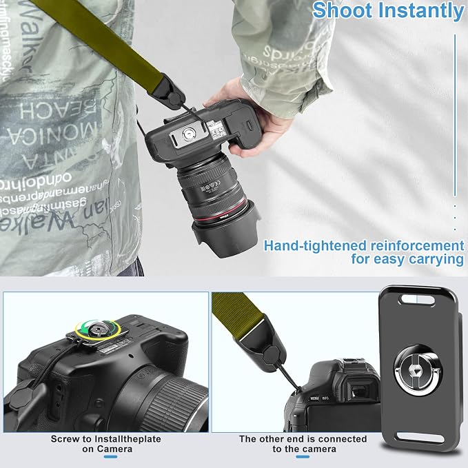 FIEIL Adjustable Camera Strap, Universal Camera Strap - Image 6