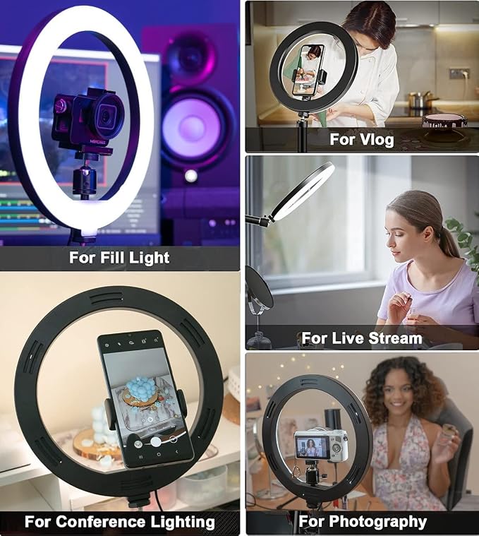 Webcam Light, Ring Light for Logitech Webcam C920, Brio 4K, MX Brio 4K - Image 5