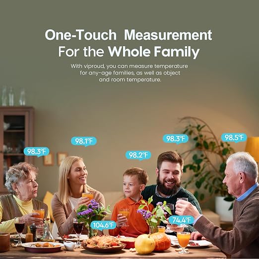 No-Touch Forehead Thermometer for Adults and Kids, Fast Accurate Baby - Image 6