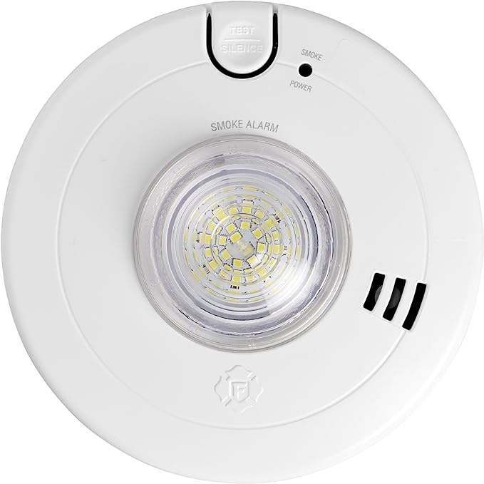 First Alert BRK 7020BSL Hardwired Hearing Impaired Smoke Detector by FirstAlert