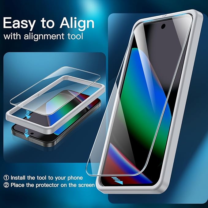 JETech Screen Protector for Google Pixel 10 - Image 5