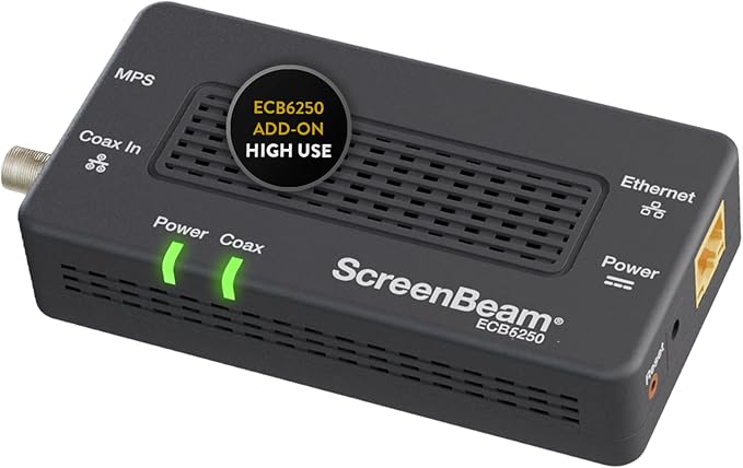 ScreenBeam MoCA 2.5 Network Adapter by ScreenBeam